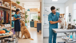 Diferença entre Pet Shop e Clínica Verterinária