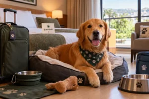 Cachorro em hotéis pet friendly